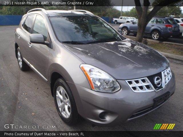 2011 Nissan Rogue S AWD in Platinum Graphite