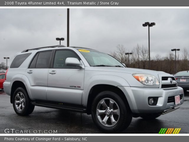 2008 Toyota 4Runner Limited 4x4 in Titanium Metallic
