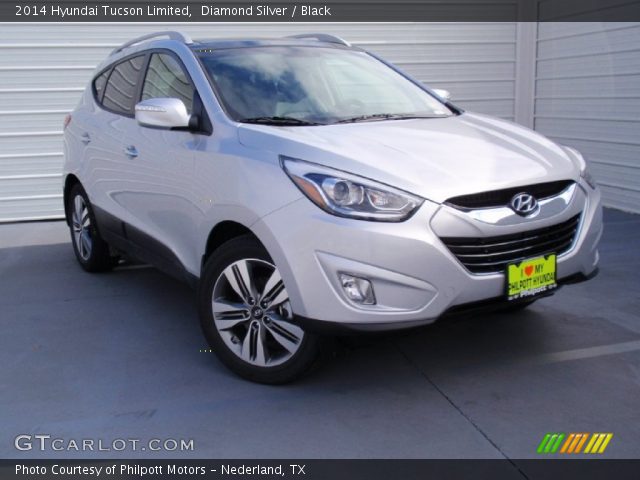 2014 Hyundai Tucson Limited in Diamond Silver