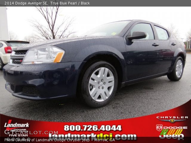 2014 Dodge Avenger SE in True Blue Pearl