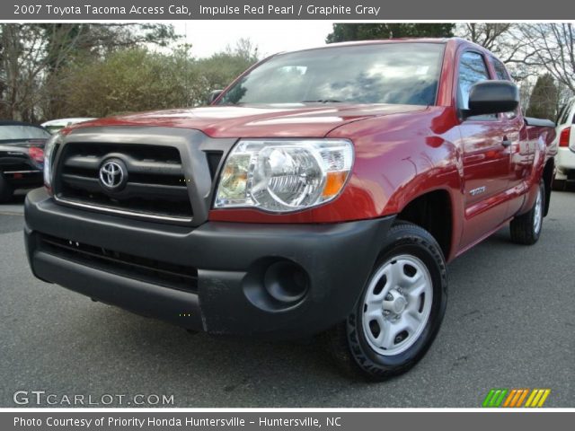 2007 Toyota Tacoma Access Cab in Impulse Red Pearl