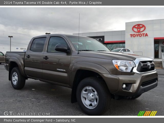 2014 Toyota Tacoma V6 Double Cab 4x4 in Pyrite Mica