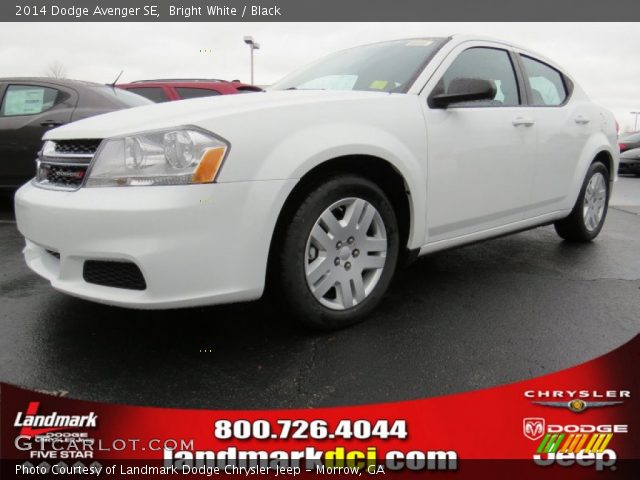 2014 Dodge Avenger SE in Bright White