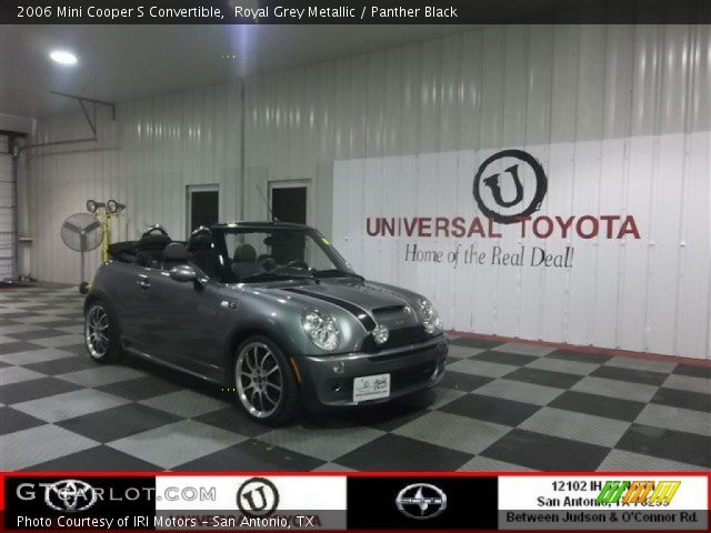 2006 Mini Cooper S Convertible in Royal Grey Metallic