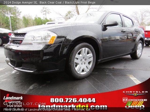 2014 Dodge Avenger SE in Black Clear Coat