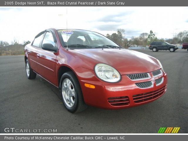 2005 Dodge Neon SXT in Blaze Red Crystal Pearlcoat