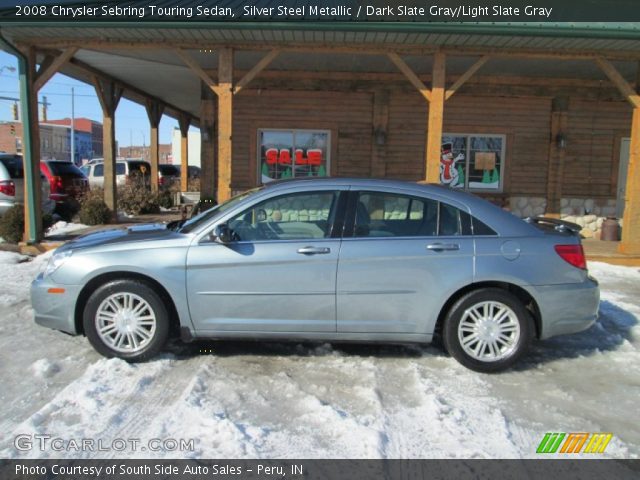 2008 Chrysler Sebring Touring Sedan in Silver Steel Metallic