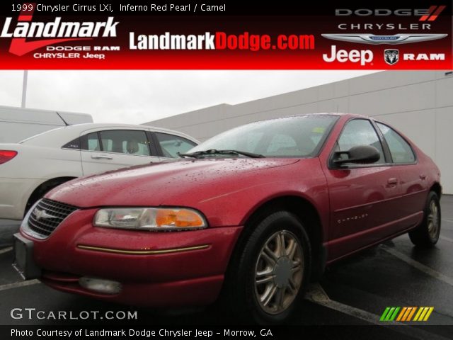1999 Chrysler Cirrus LXi in Inferno Red Pearl