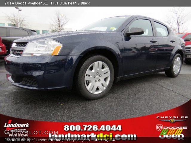 2014 Dodge Avenger SE in True Blue Pearl