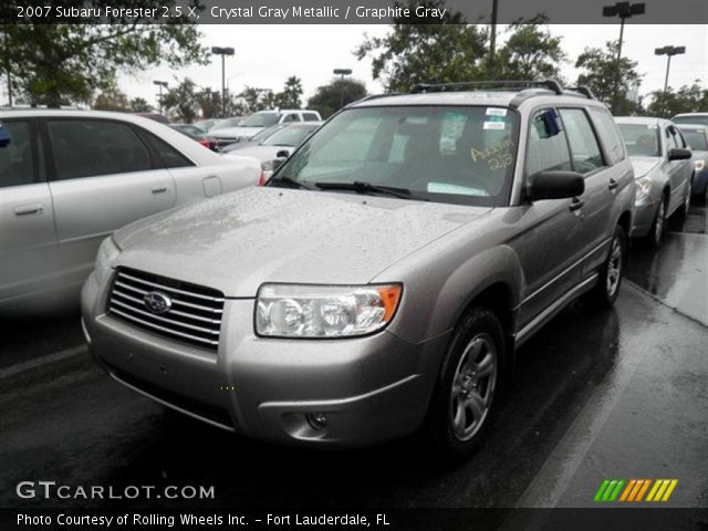 2007 Subaru Forester 2.5 X in Crystal Gray Metallic