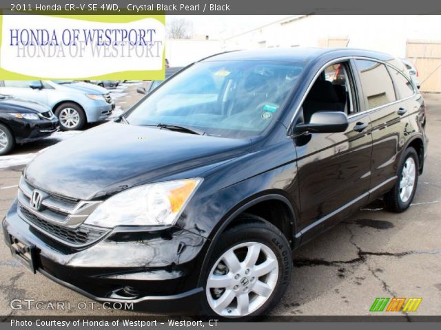 2011 Honda CR-V SE 4WD in Crystal Black Pearl