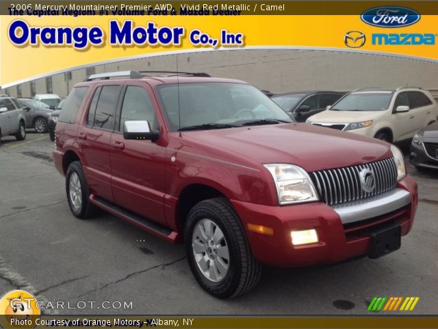 2006 Mercury Mountaineer Premier AWD in Vivid Red Metallic