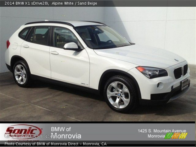 Bmw x1 beige interior