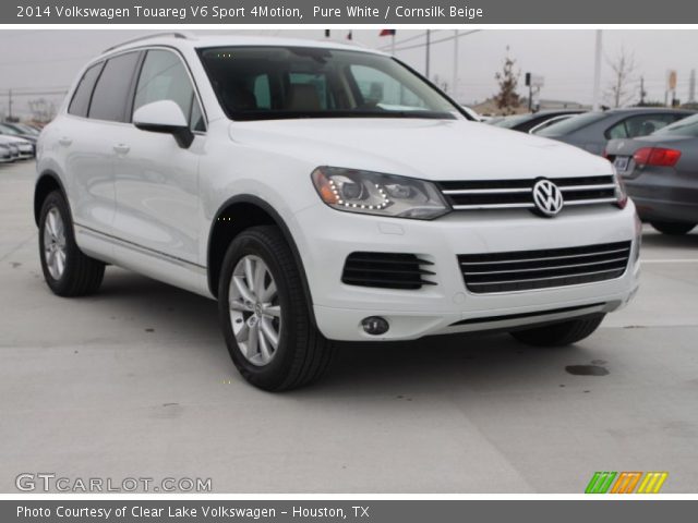 2014 Volkswagen Touareg V6 Sport 4Motion in Pure White