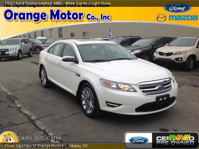 2012 Ford Taurus Limited AWD in White Suede