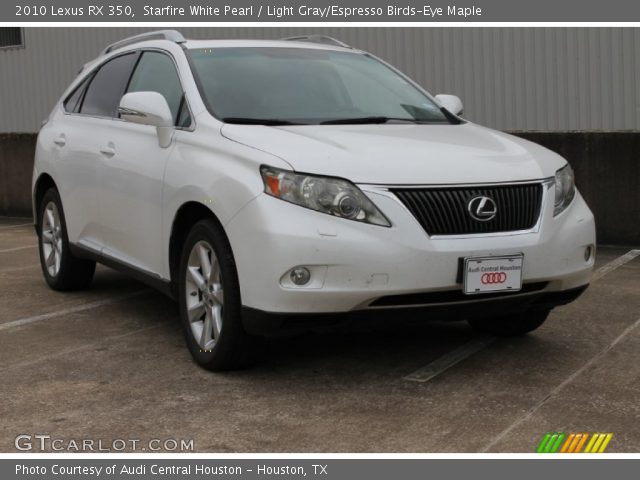 2010 Lexus RX 350 in Starfire White Pearl