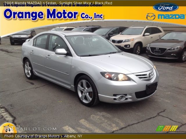 2004 Mazda MAZDA3 s Sedan in Sunlight Silver Mica