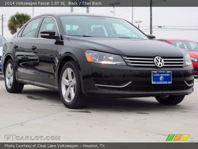 2014 Volkswagen Passat 1.8T SE in Black