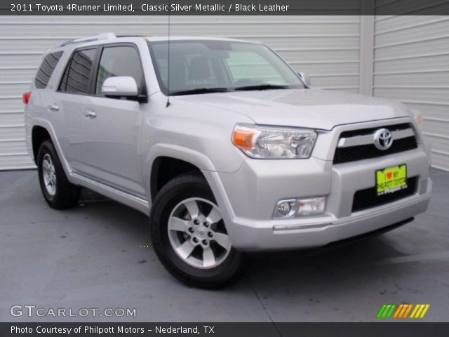 2011 Toyota 4Runner Limited in Classic Silver Metallic