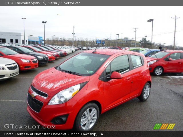 2014 Chevrolet Spark LS in Salsa