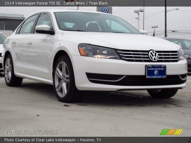 2014 Volkswagen Passat TDI SE in Candy White