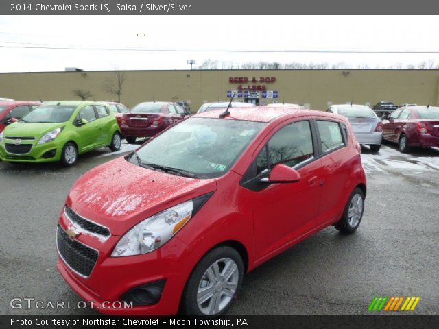 2014 Chevrolet Spark LS in Salsa