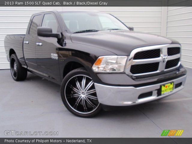 2013 Ram 1500 SLT Quad Cab in Black