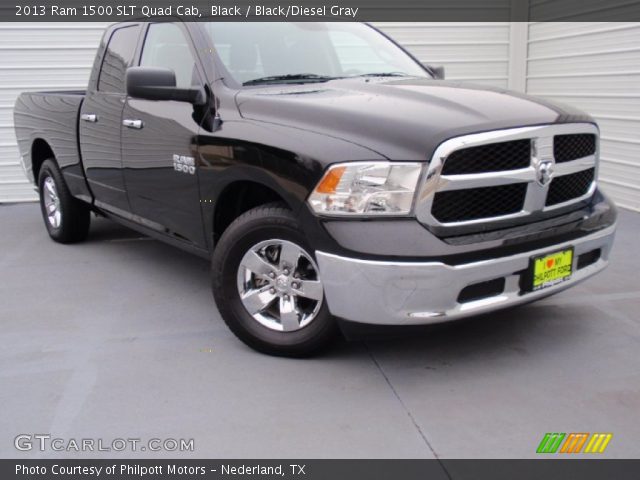 2013 Ram 1500 SLT Quad Cab in Black