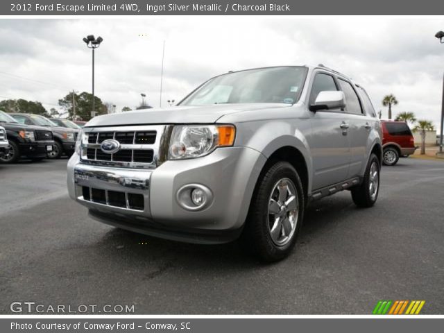 2012 Ford Escape Limited 4WD in Ingot Silver Metallic
