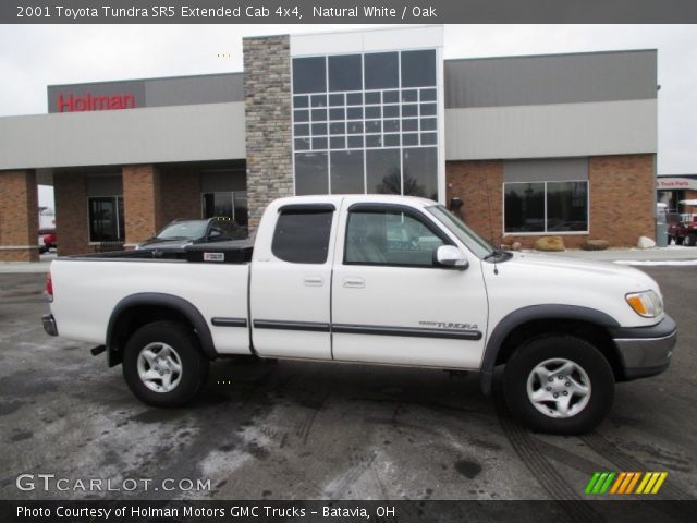 2001 Toyota Tundra SR5 Extended Cab 4x4 in Natural White