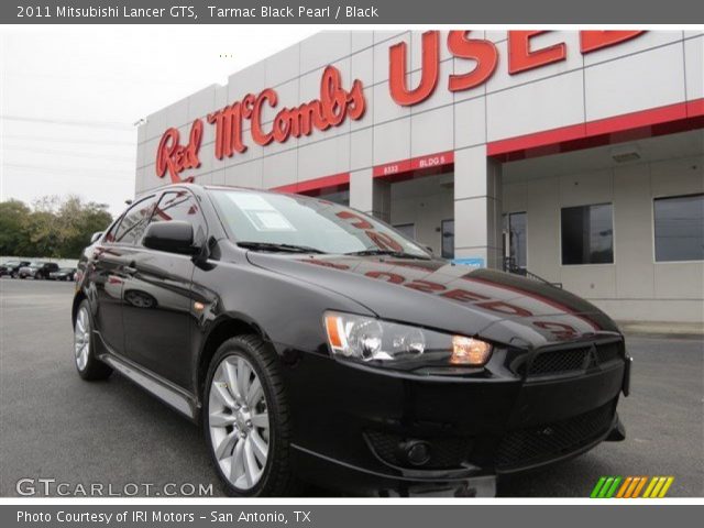 2011 Mitsubishi Lancer GTS in Tarmac Black Pearl