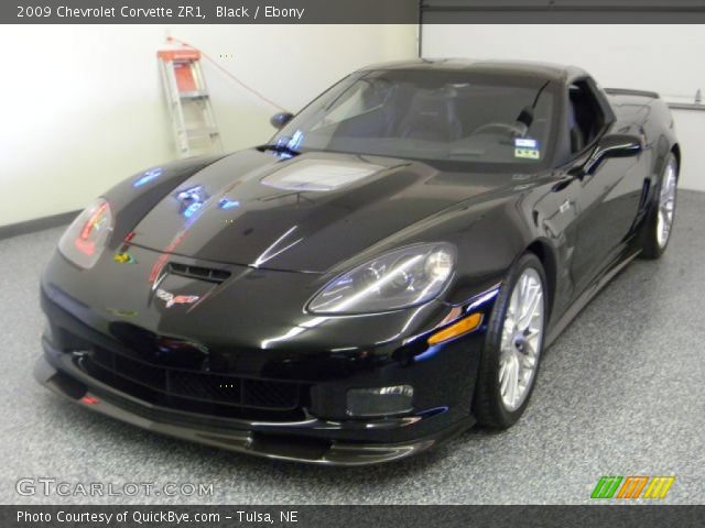 2009 Chevrolet Corvette ZR1 in Black