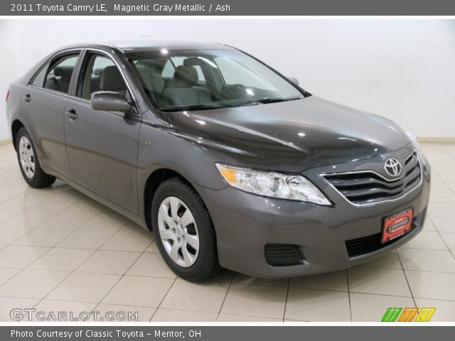 2011 Toyota Camry LE in Magnetic Gray Metallic