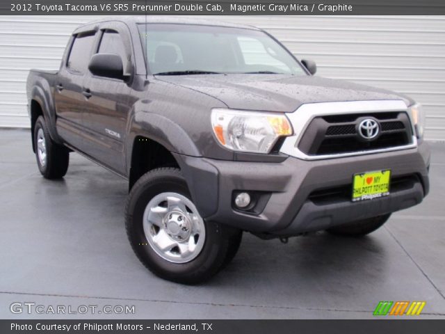 2012 Toyota Tacoma V6 SR5 Prerunner Double Cab in Magnetic Gray Mica