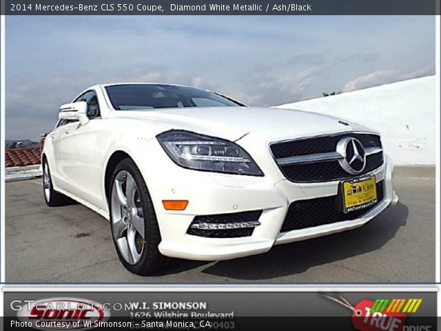 2014 Mercedes-Benz CLS 550 Coupe in Diamond White Metallic