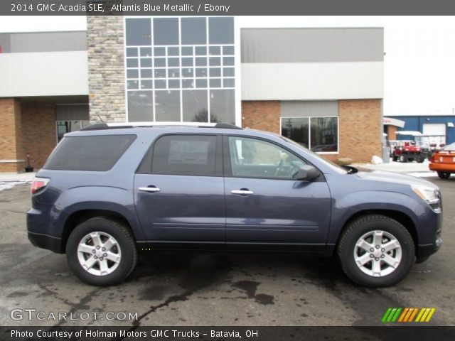 2014 GMC Acadia SLE in Atlantis Blue Metallic