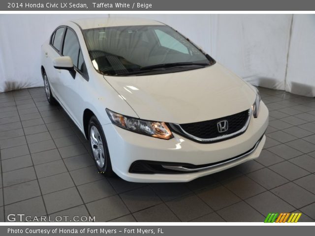 2014 Honda Civic LX Sedan in Taffeta White