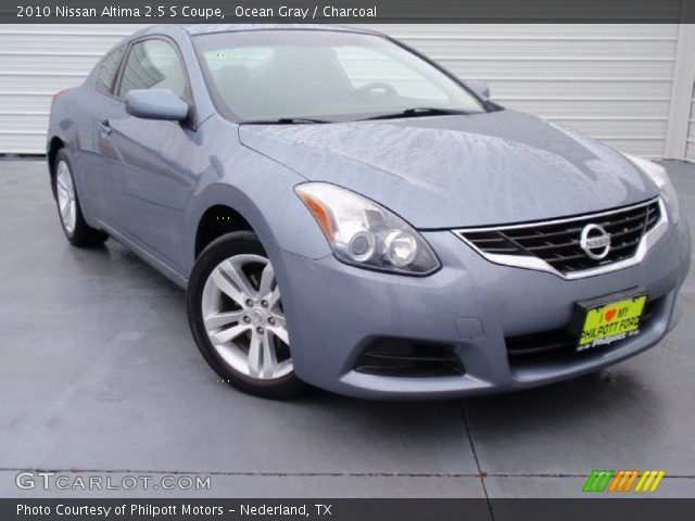 2010 Nissan Altima 2.5 S Coupe in Ocean Gray