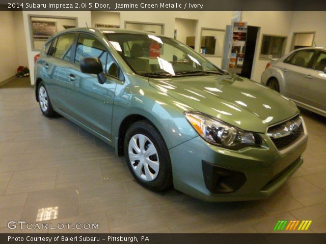 2014 Subaru Impreza 2.0i 5 Door in Jasmine Green Metallic