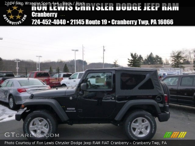 2014 Jeep Wrangler Sport 4x4 in Black