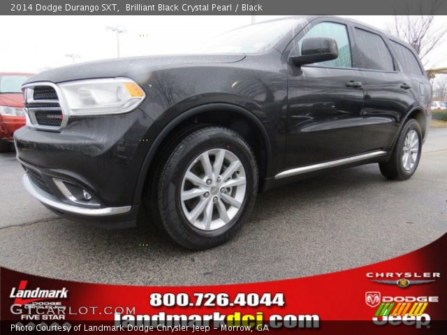 2014 Dodge Durango SXT in Brilliant Black Crystal Pearl
