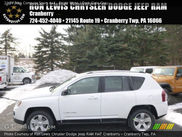 2014 Jeep Compass Sport 4x4 in Bright White