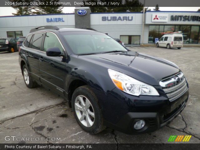 2014 Subaru Outback 2.5i Premium in Deep Indigo Pearl