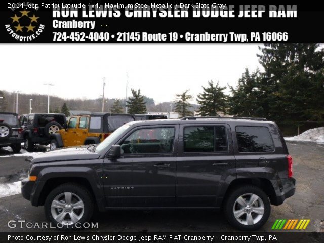 2014 Jeep Patriot Latitude 4x4 in Maximum Steel Metallic