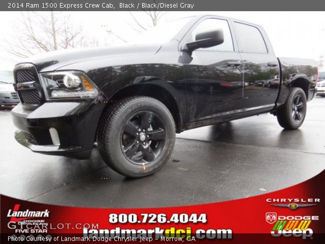 2014 Ram 1500 Express Crew Cab in Black