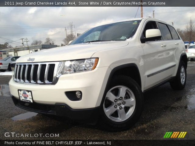 2011 Jeep Grand Cherokee Laredo 4x4 in Stone White