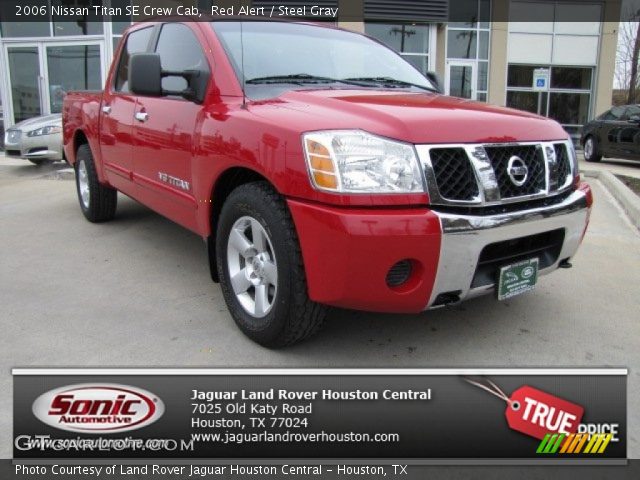 2006 Nissan Titan SE Crew Cab in Red Alert