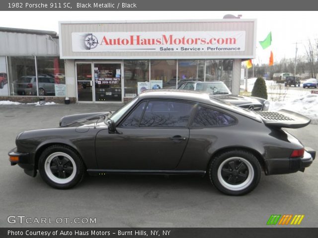1982 Porsche 911 SC in Black Metallic