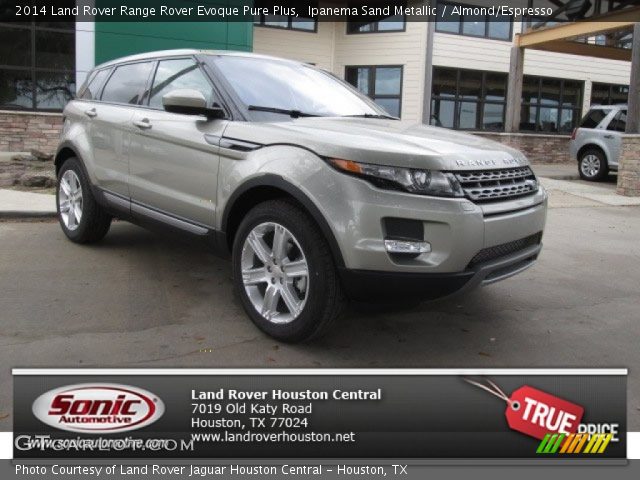 2014 Land Rover Range Rover Evoque Pure Plus in Ipanema Sand Metallic