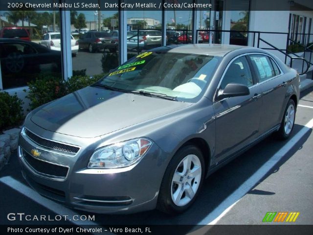 2009 Chevrolet Malibu LS Sedan in Dark Gray Metallic